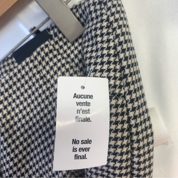 Ricki’s Wide Leg Herringbone Black & White Size 12L Pockets 32” Inseam Classic - Picture 6 of 10